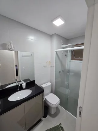 Imagem Apartamento em andar alto, MOBILIADO, com dois dormitórios na Pedra Branca!