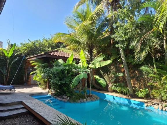 Imagem Imperdível oportunidade de investimento em Guarujá-SP: Casa de luxo na Enseada com 7 quartos, 7 suítes e 320m². Pousada Guarujá
