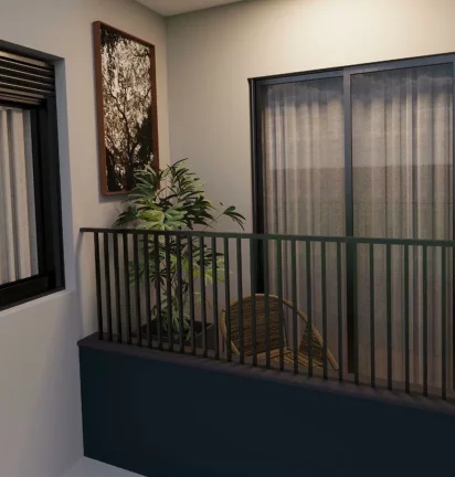 Imagem Apartamento à venda em São Paulo-SP na Vila Nhocune: 2 quartos, 1 banheiro e 31m². Condomínio Domo Rubi - Minha Casa Minha Vida.