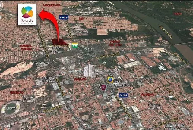 Imagem Apartamento com 3 dormitórios à venda, 73 m² por R$ 364.900,00 - Parque São João - Teresina/PI