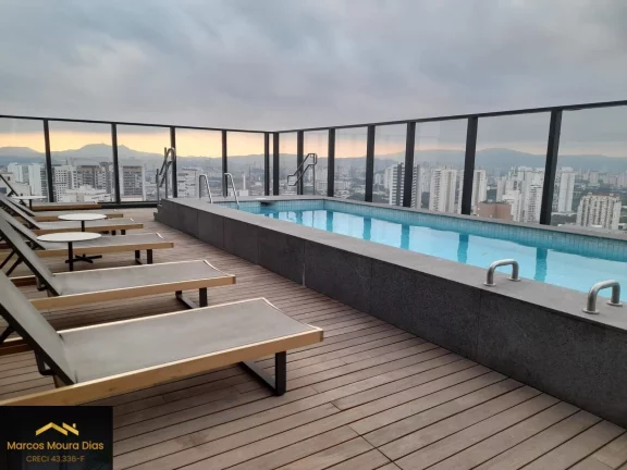 Imagem Apartamento Studio na Pompeia, Novo e Mobiliado com 27 m²