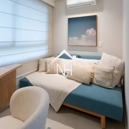 Imagem apartamento de 145m com hall privativo, 3 suítes, terraço gourmet, 2 vagas, Academia, Espaço gourmet, salão de festas, brinquedoteca, Piscina, Sauna