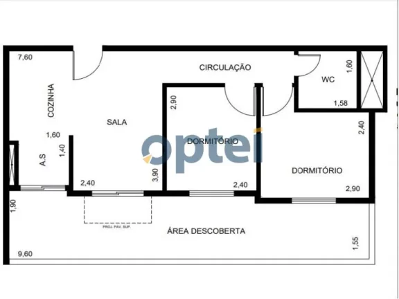 Imagem EXCLUSIVO APARTAMENTO DE 2 DORMITÓRIOS, 1 BANHEIRO E VARANDA GOURMET EM CONDOMÍNIO PANORAMA NO PARQUE ESPACIAL!