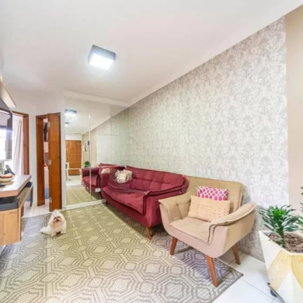 Imagem Apartamento com 2 dormitórios para alugar, 77 m² por R$ 2.500/mês - Parque Marajoara - Santo André/SP