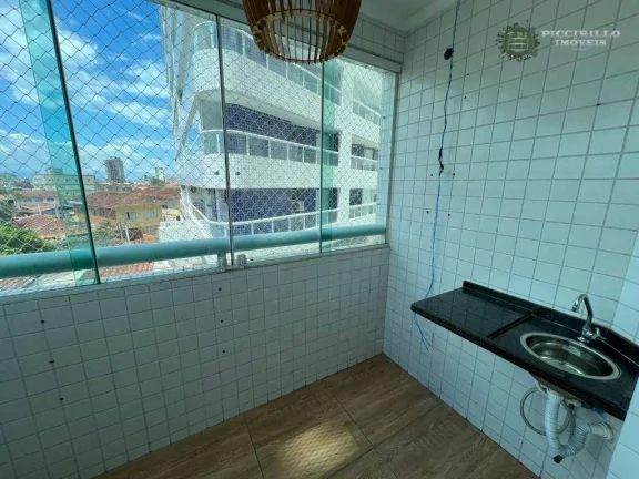 Imagem Apartamento com 1 dormitório à venda, 41 m² por R$ 325.000 - Vilamar - Praia Grande/SP