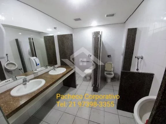 Imagem Centro Alugo Andar 869m2 no City Tower, saída do Metro da Carioca