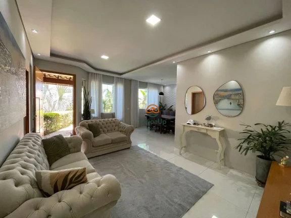 Imagem Casa com 4 dormitórios à venda, 225 m² por R$ 1.590.000 - Condomínio Solar Primavera - Lagoa Santa/MG