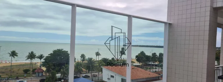 Imagem Apartamentos com varanda / sacada gourmet a 100m da praia de Cabo Branco - AP0079