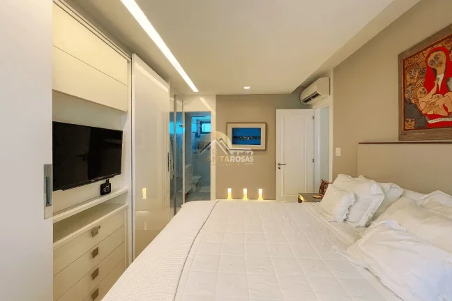 Imagem Apartamento de Luxo na Graça: 108m² nascente, vista mar, porteira fechada, 2 suítes, sala de TV, 3