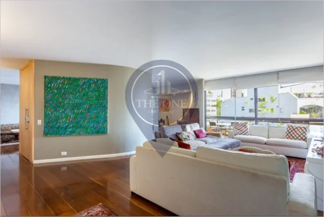 Imagem Apartamento à venda em São Paulo-SP, Real Parque: 4 quartos, 2 suítes, 2 salas, 5 banheiros, 3 vagas - 294 m².