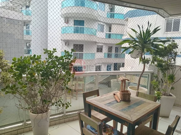 Imagem Apartamento linear mobiliado, 3 quartos, 130 m², Passagem - Cabo Frio