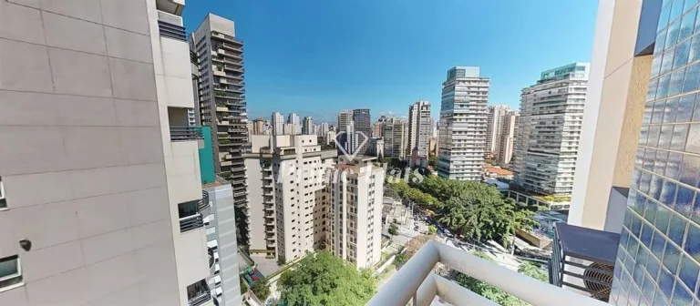 Imagem Flat disponível para locação no Hotel Slaviero Essential São Paulo Ibirapuera, com 35m², 1 dormitório e 1 vaga