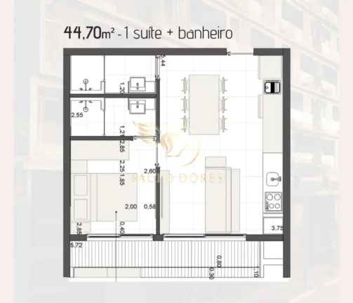 Imagem APARTAMENTO DE 1 SUÍTE MAIS LAVABO A MENOS DE 300 METROS DA RODA GIGANTE E AQUÁRIO NO ITAGUA EM UBATUBA-SP