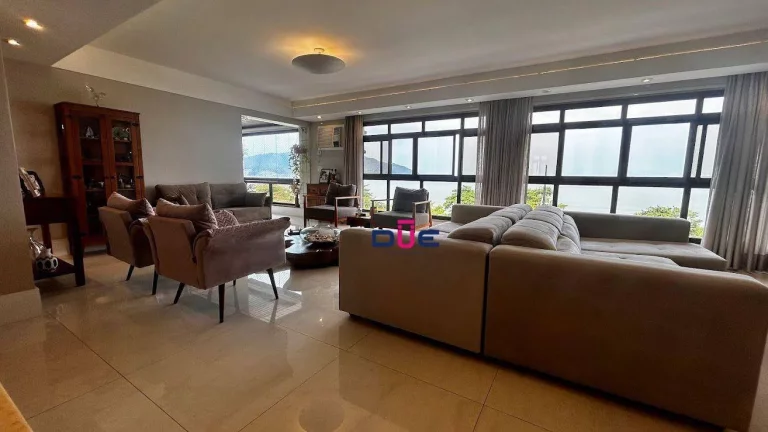 Imagem Apartamento com 4 dormitórios à venda, 245 m² por R$ 3.800.000,00 - Aparecida - Santos/SP