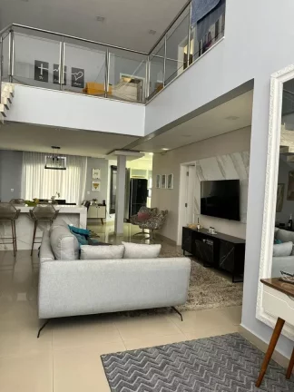 Imagem SOBRADO IMPONENTE - MOBILIADO - RESIDENCIAL JARDIM DE MÔNACO - HORTOLÂNDIA