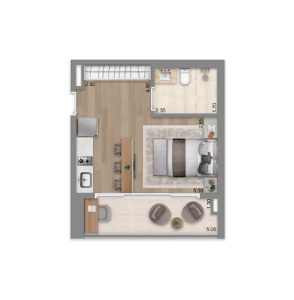 Imagem Apartamento em Brooklin Paulista - São Paulo SP