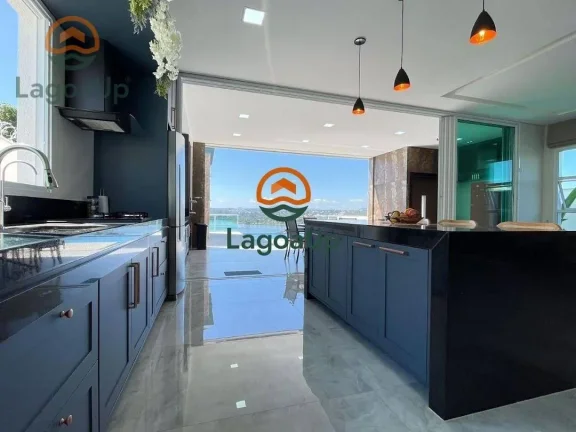 Imagem Casa com 3 dormitórios à venda, 283 m² por R$ 3.100.000,00 - Lundceia - Lagoa Santa/MG