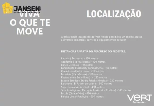 Imagem VERT HOUSE, APARTAMENTOS COM 01, 02 E 03 QUARTOS NO MELHOR DO BESSA