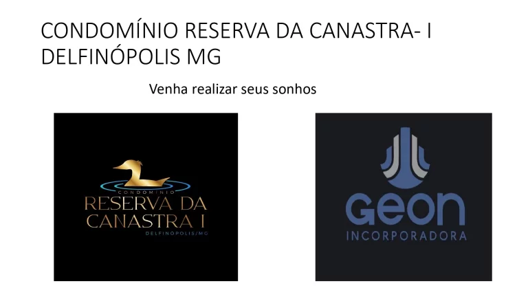 Imagem PRÉ VENDA - LANÇAMENTO - CONDOMÍNIO RESERVA DA CANASTRA I - DELFINÓPOLIS/MG