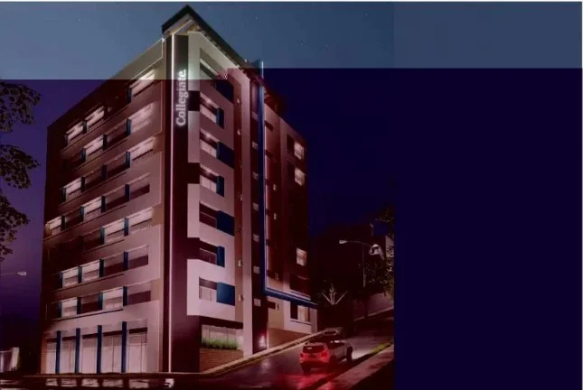 Imagem Studio à venda, no Collegiate Plus São João Del Rei, em São João Del Rei, Colinas del Rey, com 1 quarto, 22,17m2