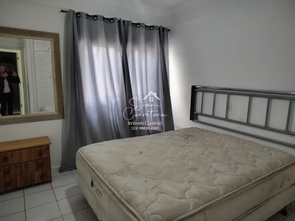 Imagem Apartamento com vista para o mar e lazer, 3 quartos com suíte e 2 vagas na Pitangueiras, Guarujá-SP - 165m² de área.