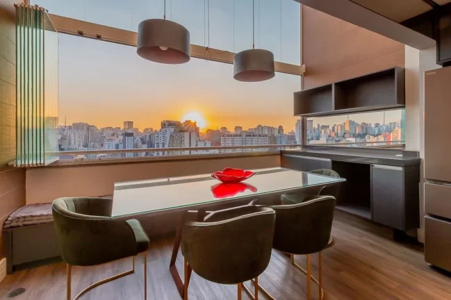 Imagem Apartamento Duplex 60M², 1Q, 1 Suíte, 1 Vaga, 1 Lavabo, Academia, Piscina, Salão de Festas, Sauna, Solarium, Área de Serviço.