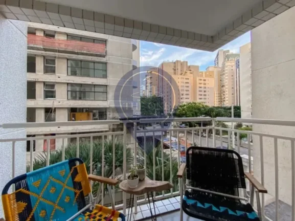 Imagem Loft de luxo na Vila Olímpia: 1 quarto, 1 suíte, 2 salas, 2 banheiros, 1 vaga, 40m² - São Paulo-SP. Aproveite!