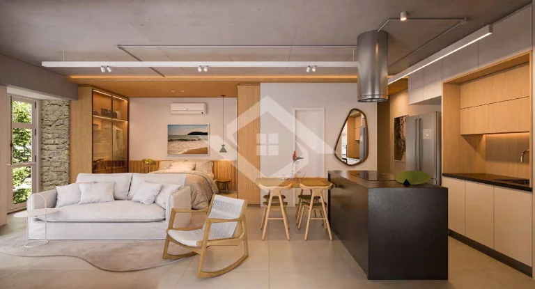Imagem Apartamento de 1 Quarto para Venda em Botafogo com 50 m²