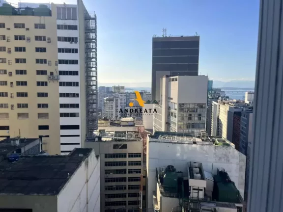 Imagem Av. Nilo Peçanha -Centro - - Ed. De Paoli - Alugo ótima sala com 36m² - andar alto - R$850,00