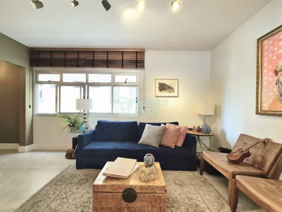 Imagem Jardim América (localizado a 3 quadras da Oscar Freire) Apartamento à Venda Reformado 82 m² - 2 s...