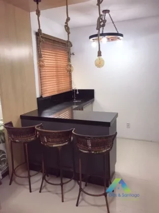 Imagem Cobertura com 197m² totalmente mobiliada com 3 dormitórios à venda por R$ 865.000,00 - Vila Metalúrgica - Santo André/SP