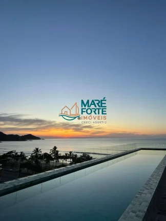 Imagem Apartamento alto padrão com vista lateral para o mar