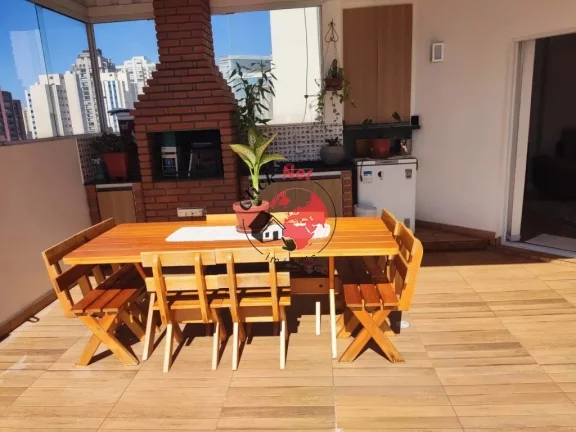 Imagem Cobertura ,estudo permuta por casa em indaiatuba,3 dorms, 3 salas, 2 banheiros, cozinha,Quintal c área gourmet , 2 vagas,Vila Gomes Cardim, Tatuapé