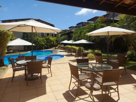 Imagem Apartamento térreo à venda, localizado no bairro Praia do Forte em Mata de São João-BA