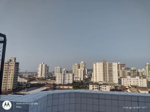Imagem Cobertura com 3 dormitórios à venda, 136 m² por R$ 580.000,00 - Vila Guilhermina - Praia Grande/SP