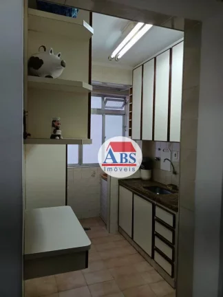 Imagem Apartamento com 1 dormitório à venda, 52 m² por R$ 200.000 - José Menino - Santos/SP a poucos metros do mar
