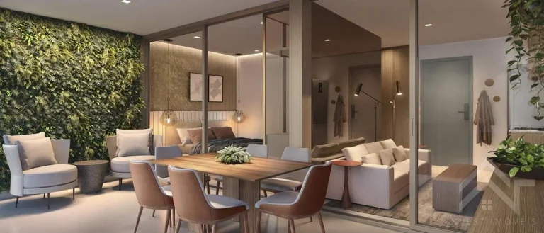 Imagem Apartamento 1 Dormitório (40m2) c/ SKY BAR no 34º Andar | Próximo ao Metrô Borba Gato