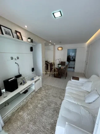Imagem Apartamento de 3 quartos com suíte e varanda em Patamares, Salvador-BA 79m² Armários em todos os cômodos Pronto para morar Infraestrutura completa