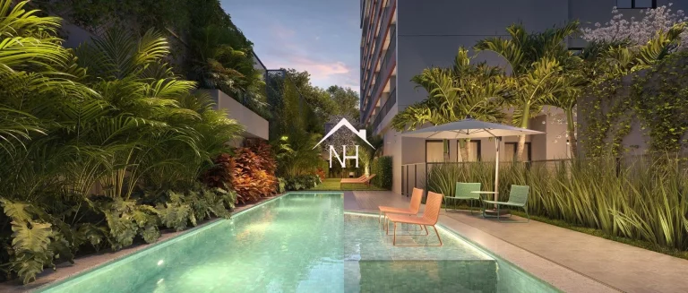 Imagem Apartamento de 46m com 2 Dormitórios, Terraço, Espaço gourmet, Brinquedoteca, Churrasqueira, Piscina, Playground, Bicicletário, Pet place, Fitness