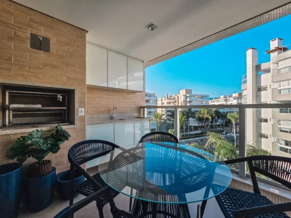 Imagem Imperdível apartamento de 3 quartos na Riviera de São Lourenço Módulo 07: 110,74m², 1 suíte, 3 salas, varanda gourmet e 2 vagas.