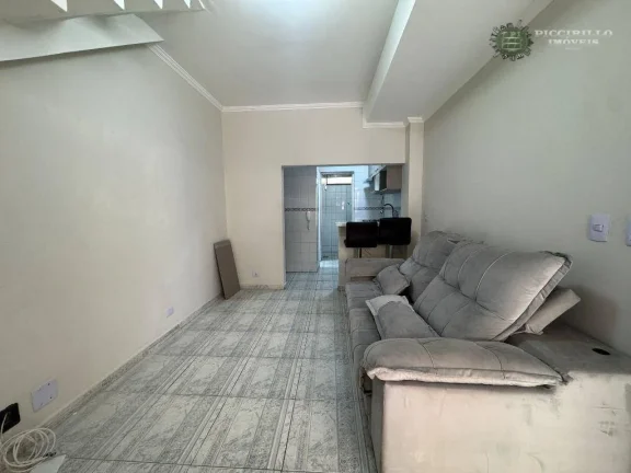 Imagem Casa de condomínio com 2 dormitórios à venda, 62 m² por R$ 430.000 - Vila Guilhermina - Praia Grande/SP