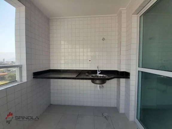 Imagem Apartamento com 2 dormitórios à venda, 56 m² por R$ 380.000,00 - Mirim - Praia Grande/SP
