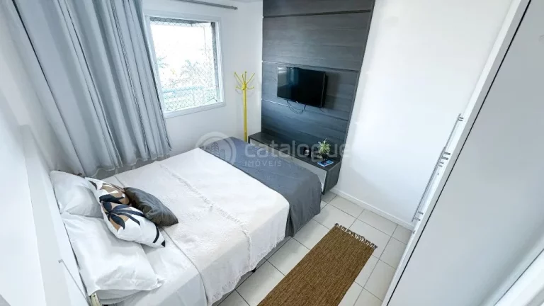 Imagem Aluguel Na Roberto Freire de 2 quartos sendo 1 suíte no Ed.Ahead Mobiliado