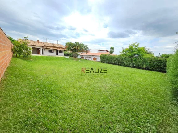 Imagem Chácara com ampla piscina e quintal à venda, 1000 m² por R$ 1.200.000 - Condomínio Terras de Itaici - Indaiatuba/SP