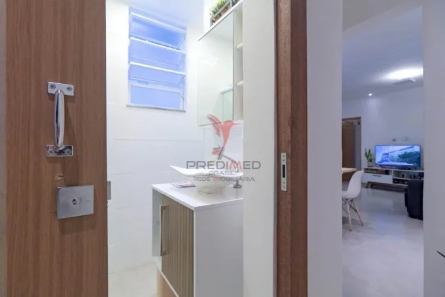 Imagem Botafogo 2 quartos mobiliado reformado piso porcelanato condomínio R$180,00