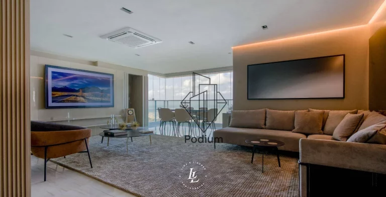 Imagem Cobertura Duplex de porteira fechada em condomínio club com jacuzzi privativa e vista para o mar da praia do Altiplano Cabo Branco - CO0318