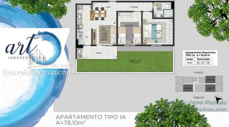 Imagem Art Independência #imoveisribeirao.com