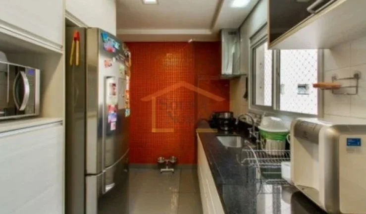Imagem Apartamento alto padrão, 3 dormitórios, sendo 1 suíte, sala 2 ambientes ampla, lavabo, sacada gou...