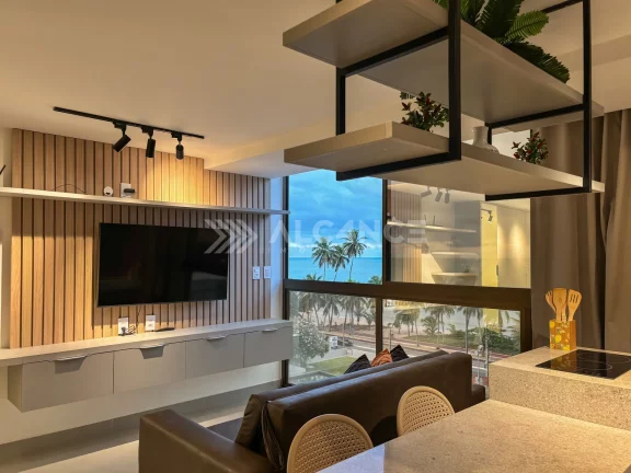 Imagem Flat - 43,5 m² - Cabo Branco, João Pessoa/PB