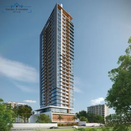 Imagem Apartamento à venda no Centro de Foz do Iguaçu-PR: 1 quarto, 1 banheiro, 1 vaga de garagem, 56,00m² de área.